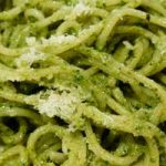 Got greens that are starting to wilt? Pesto sauce