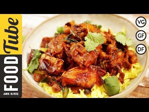 Jamie Oliver - Butternut squash, chickpea & spinach curry
