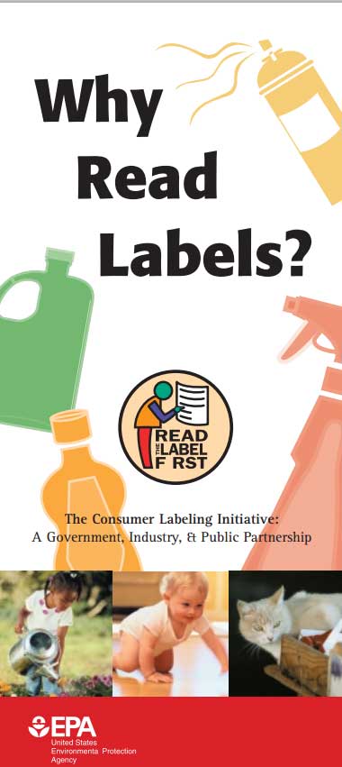 Reading Small Labels Read the labels - Ecogal