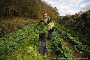 Jeff Poppen, The Barefoot Farmer, photo by Alan Messer